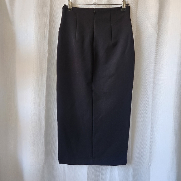 Zara Woman Elegant Black Pencil Skirt Size XS - Picture 4 of 7